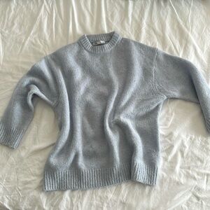Zara light blue sweater